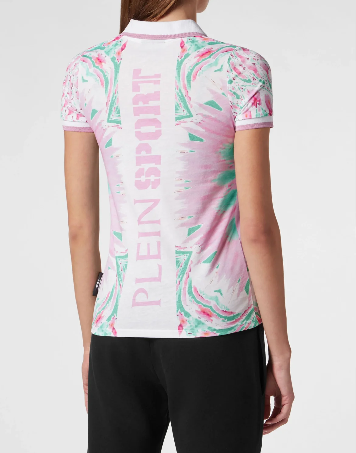 Polo Shirt Optical Flower, цвет: Розовый