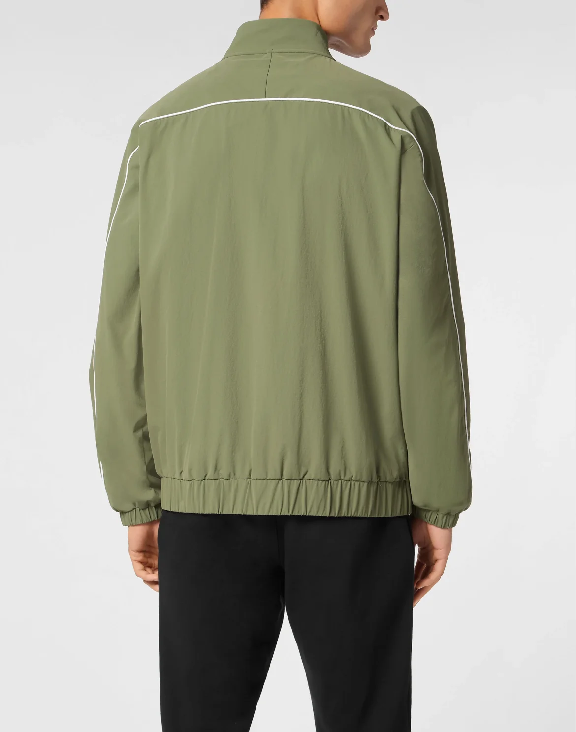 Nylon Piping Anorak LS Scratch, цвет: Серый