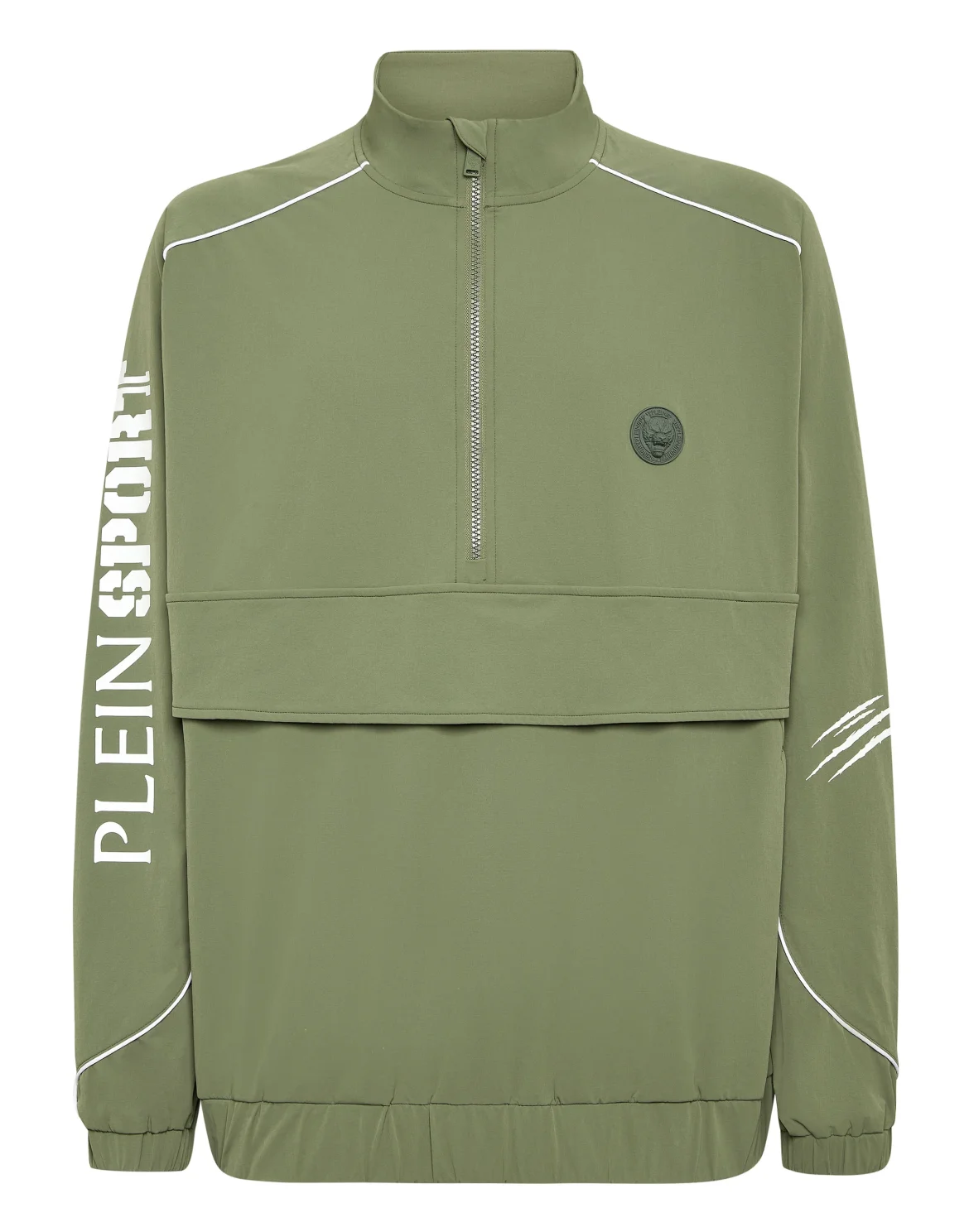 Nylon Piping Anorak LS Scratch, цвет: Серый