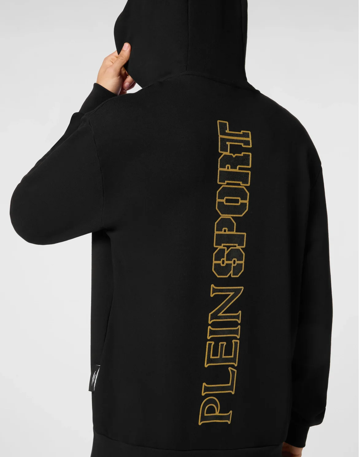 Cotton Hoodie Sweatshirt LS Lamina Scratch, цвет: Золотой