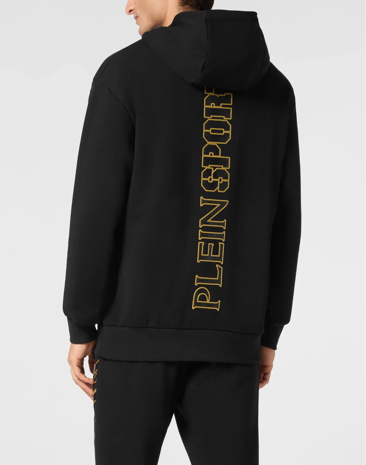 Cotton Hoodie Sweatshirt LS Lamina Scratch, цвет: Золотой