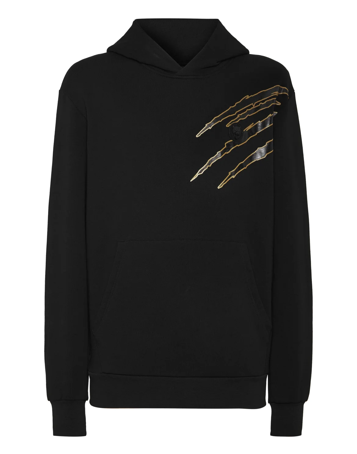 Cotton Hoodie Sweatshirt LS Lamina Scratch, цвет: Золотой