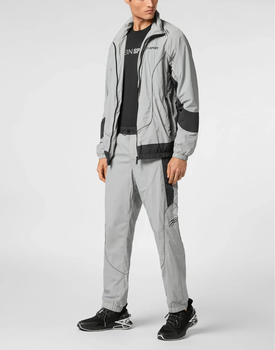 Technical Jogging Bomber Jacket LS Scratch, цвет: Черный