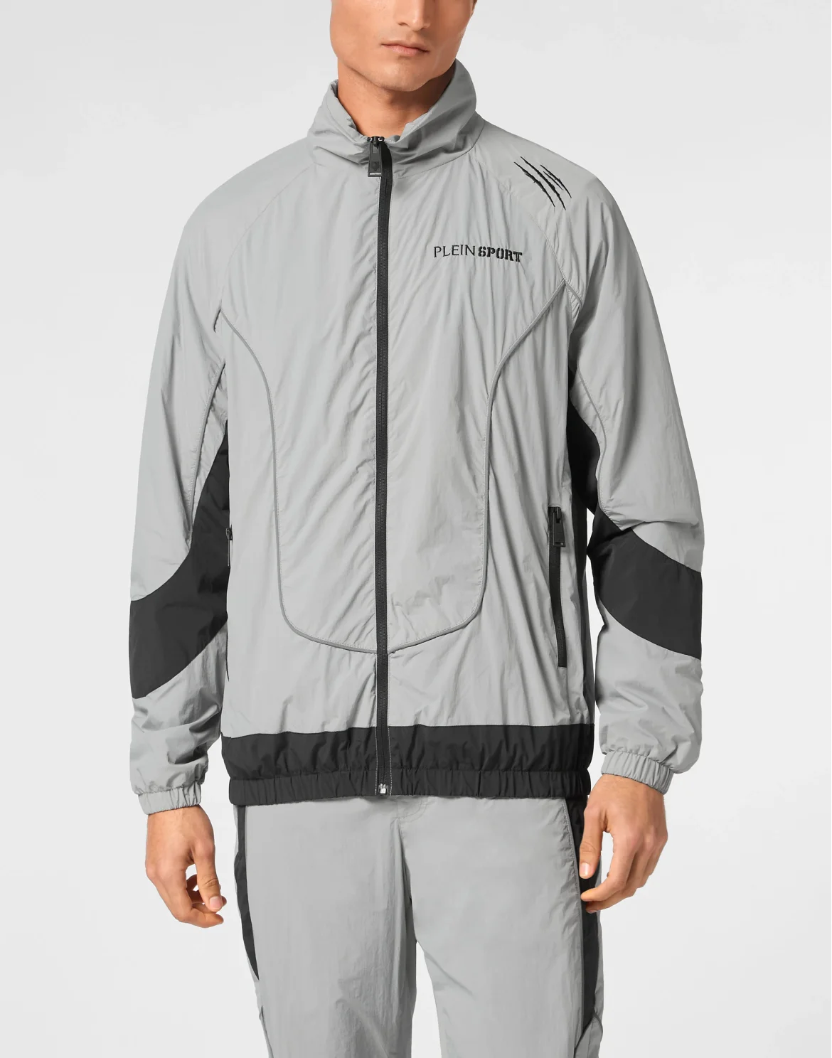 Technical Jogging Bomber Jacket LS Scratch, цвет: Черный