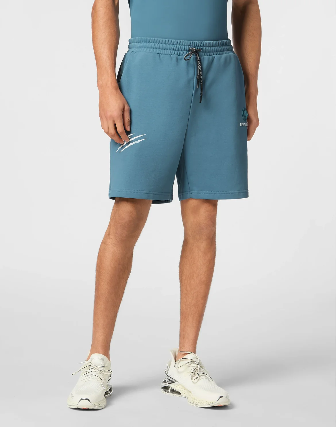 Loose Fit Jogging Shorts Scratch, цвет: Бирюзовый