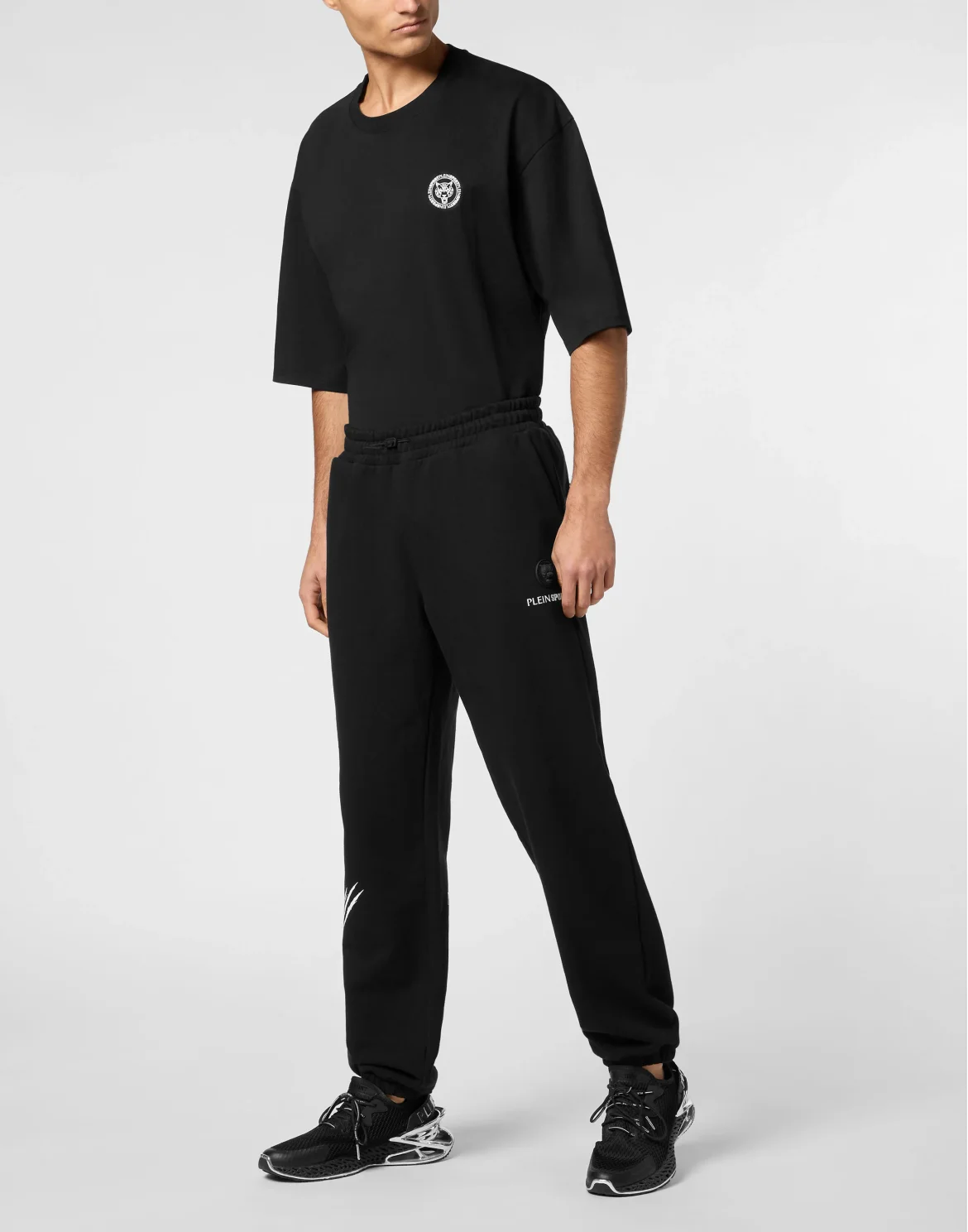 Loose Fit Jogging Pants Scratch, цвет: Черный
