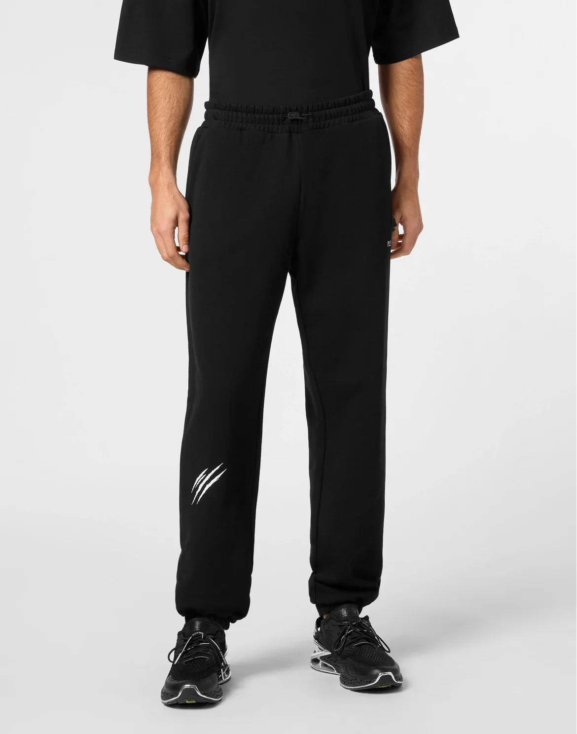 Loose Fit Jogging Pants Scratch, цвет: Черный