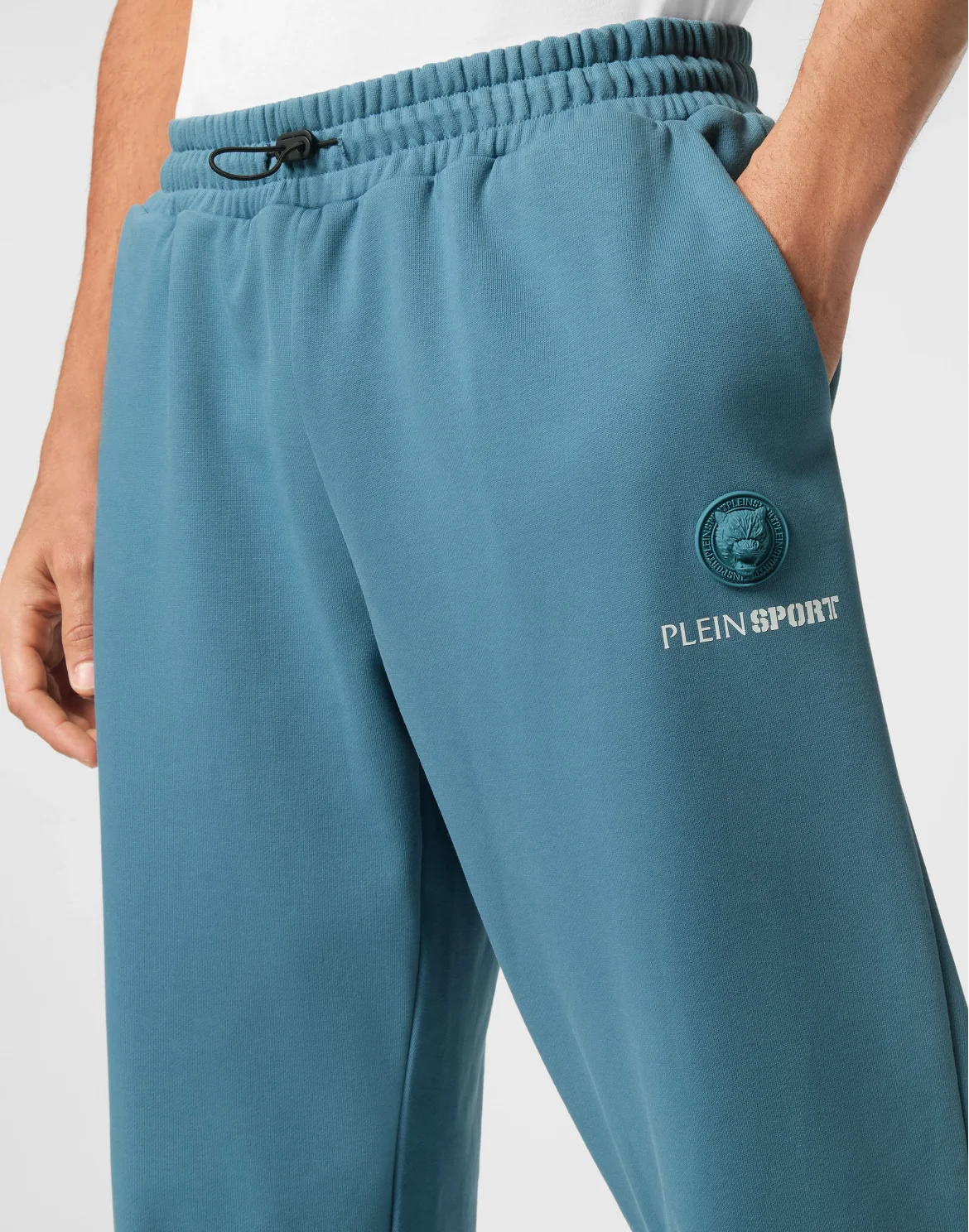 Loose Fit Jogging Pants Scratch, цвет: Бирюзовый