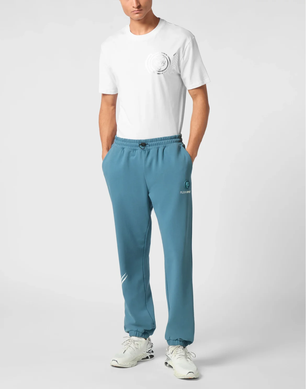 Loose Fit Jogging Pants Scratch, цвет: Бирюзовый