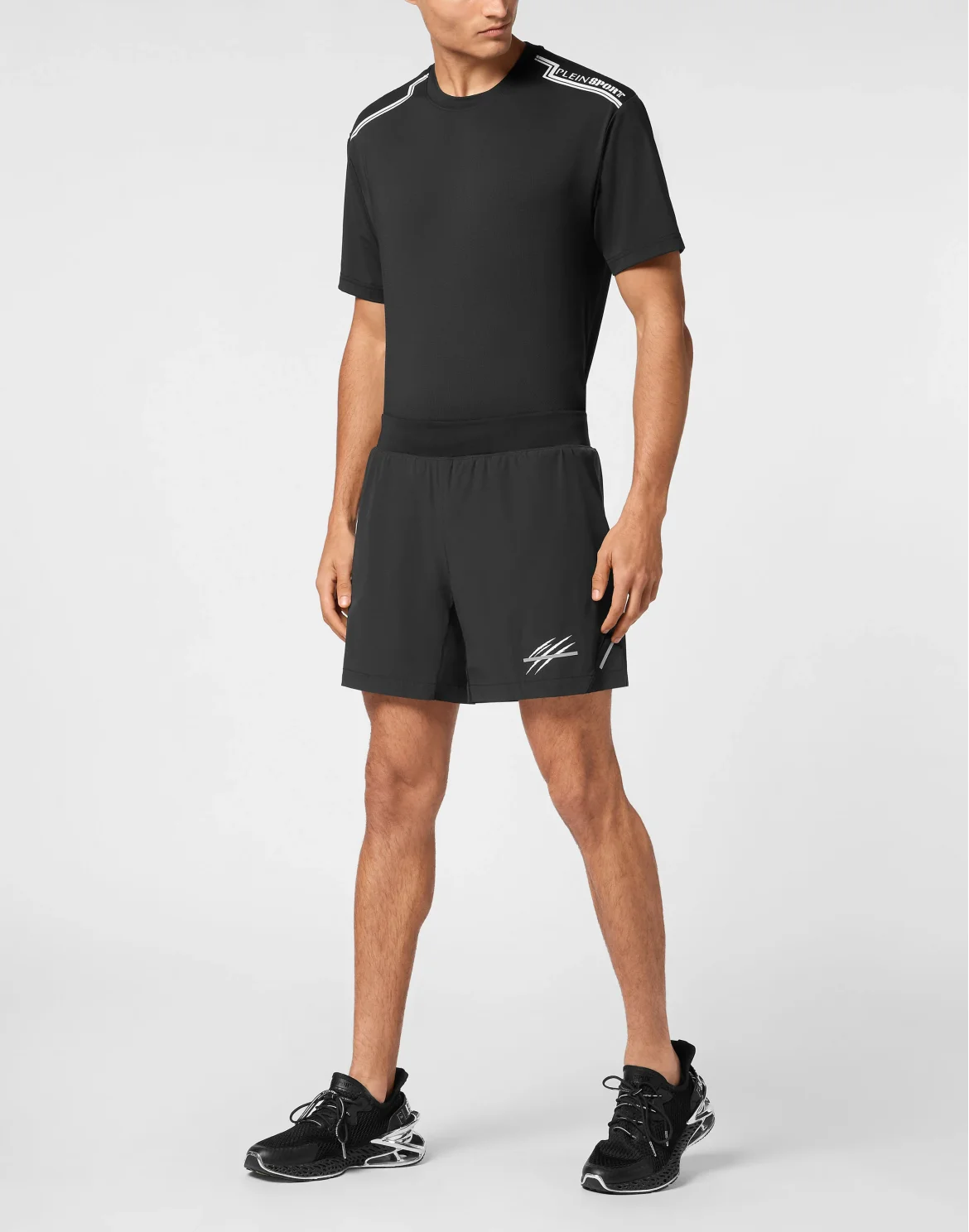 Technical Running Shorts Scratch, цвет: Черный