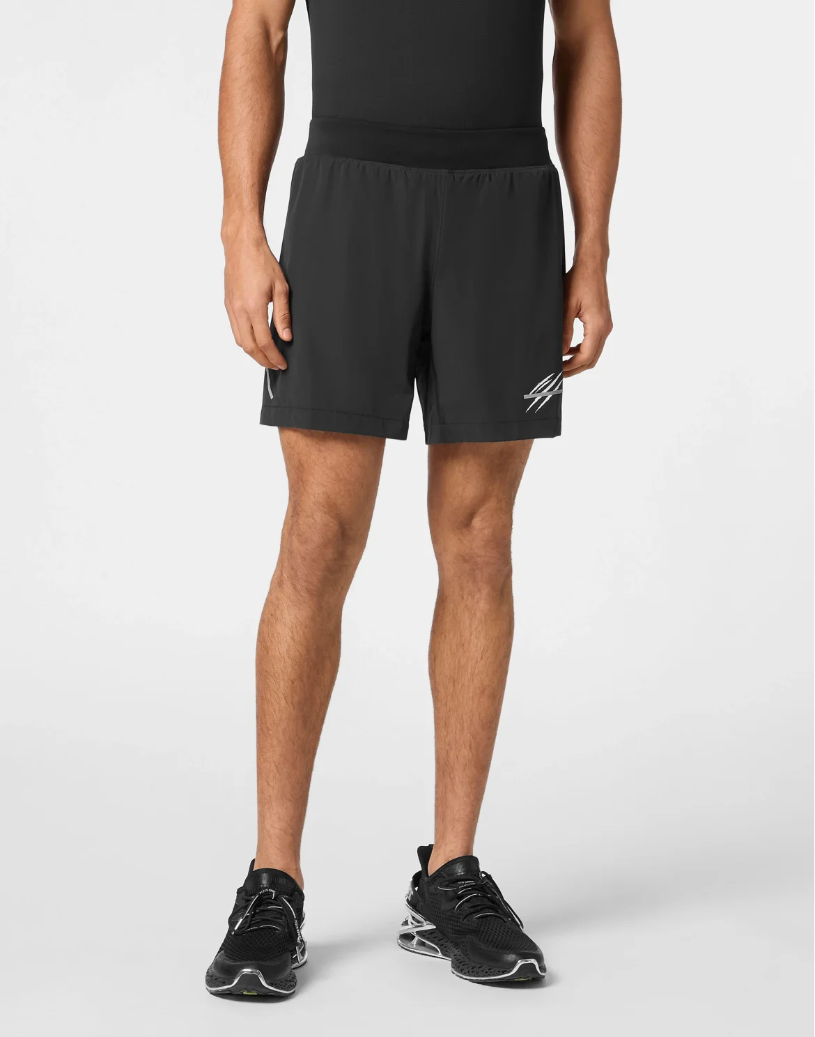 Technical Running Shorts Scratch, цвет: Черный