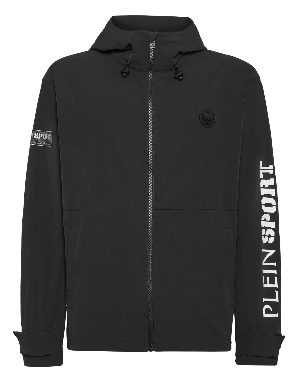 Technical Nylon Jacket LS Scratch, цвет: Черный