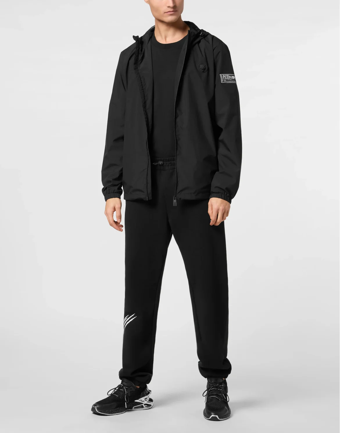 Nylon Windbreaker LS, цвет: Черный