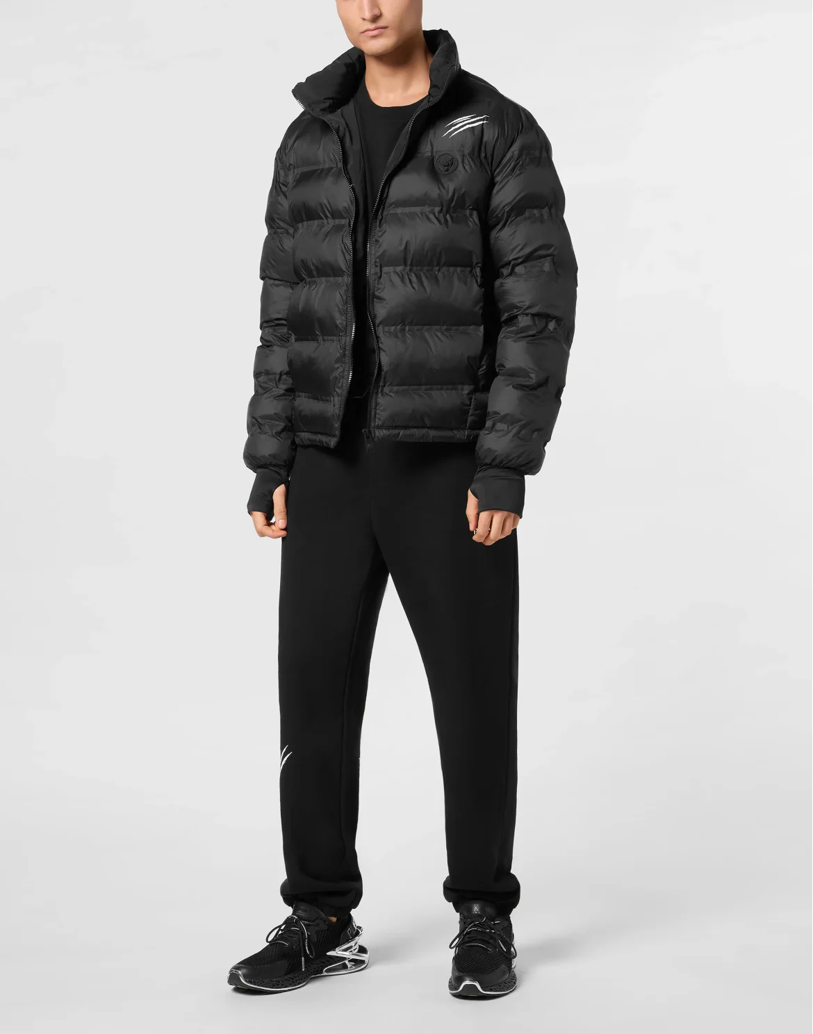Lightweight Zipped Jacket LS Scratch, цвет: Черный