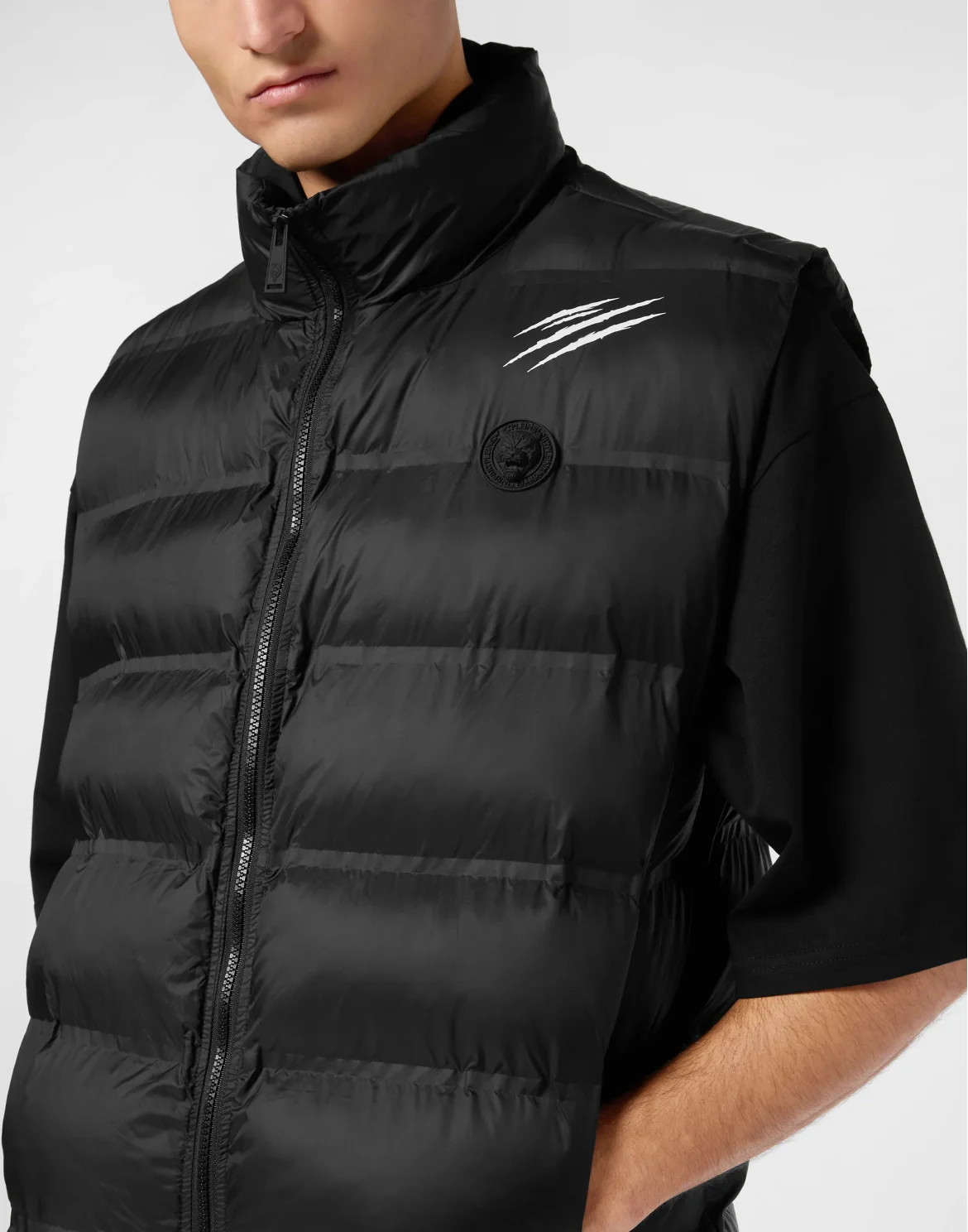Lightweight Padded Vest Scratch, цвет: Черный