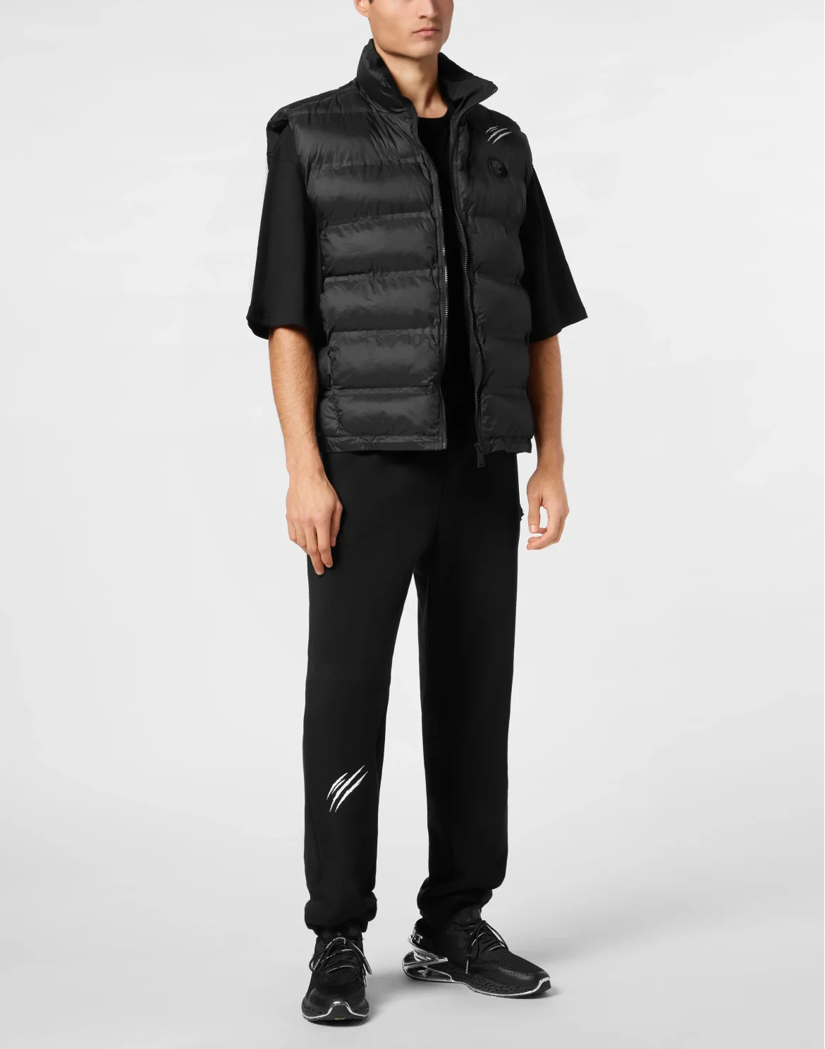 Lightweight Padded Vest Scratch, цвет: Черный