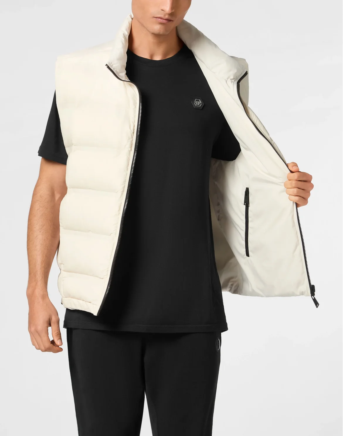Lightweight Padded Vest Scratch, цвет: Серый