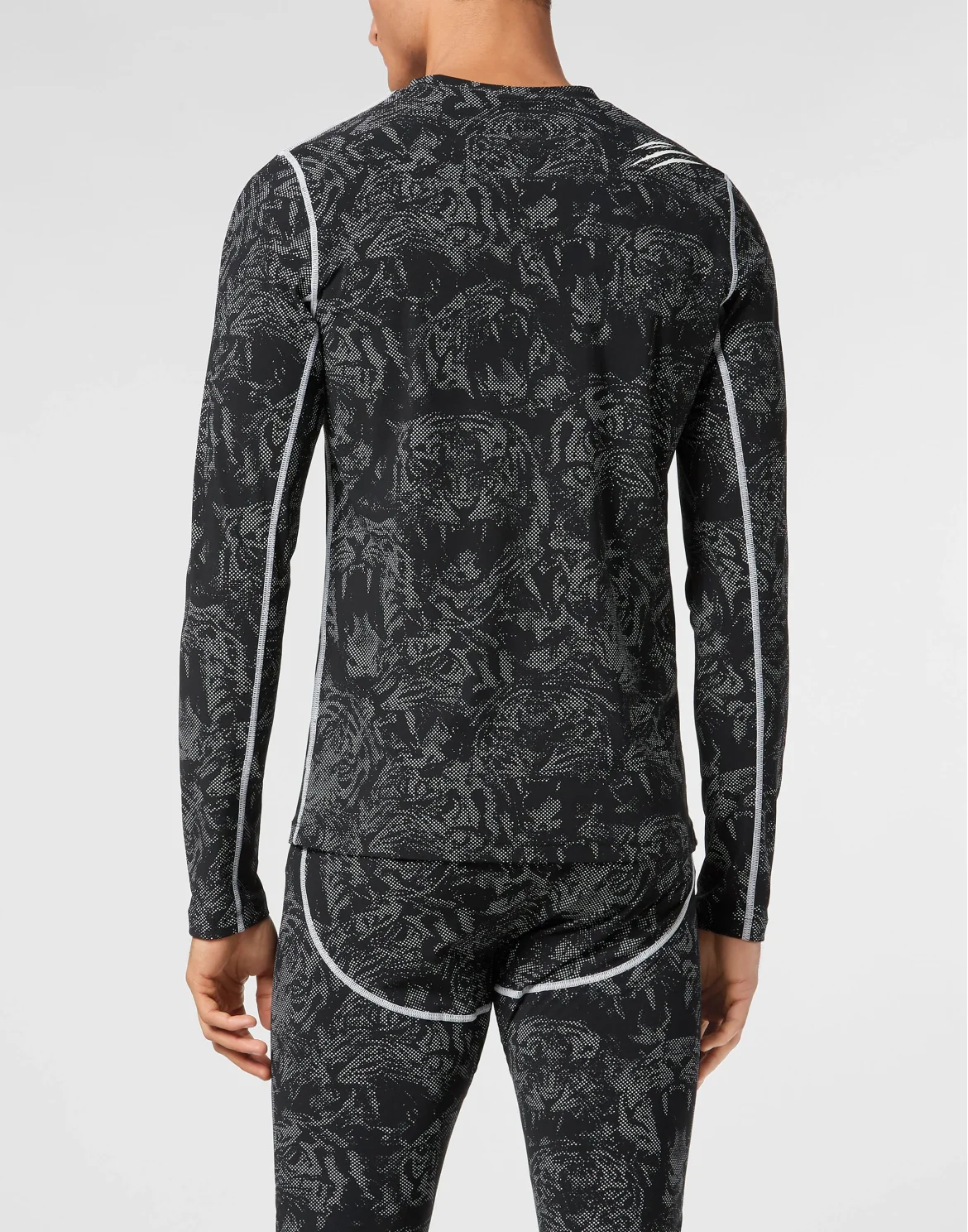 Dry-Fit T-shirt Round Neck LS Tiger, цвет: Черный