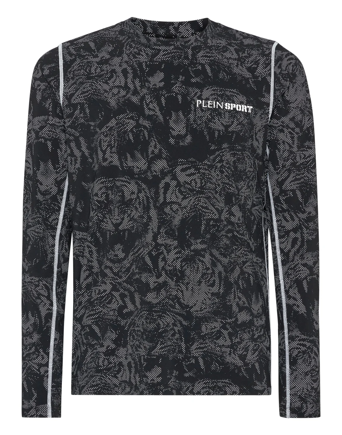 Dry-Fit T-shirt Round Neck LS Tiger, цвет: Черный