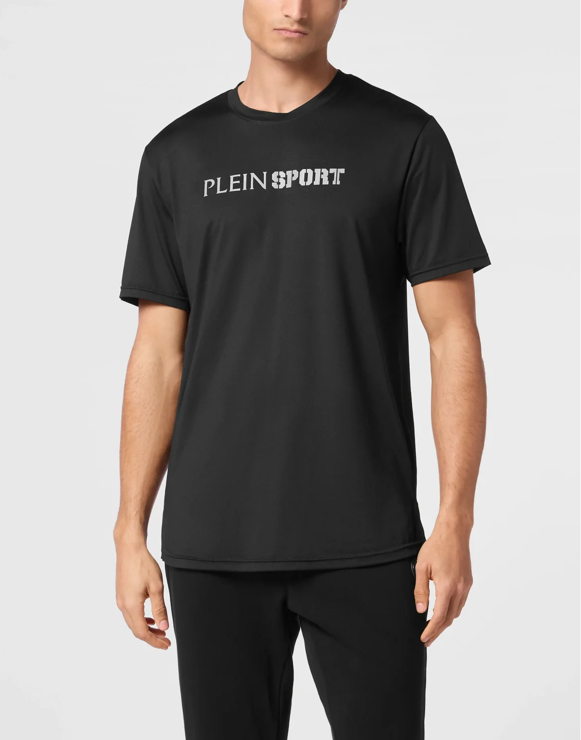 Reflective T-shirt Round Neck SS, цвет: Черный