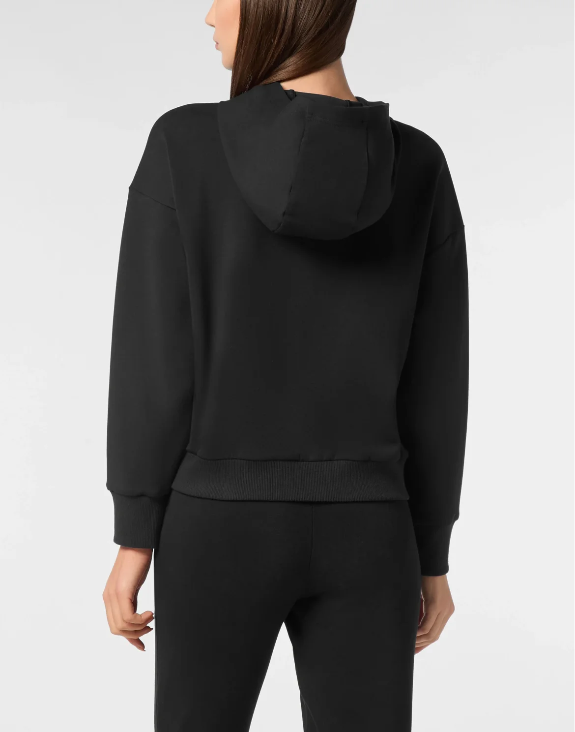 Modal Hoodie Sweatshirt LS Scratch, цвет: Черный