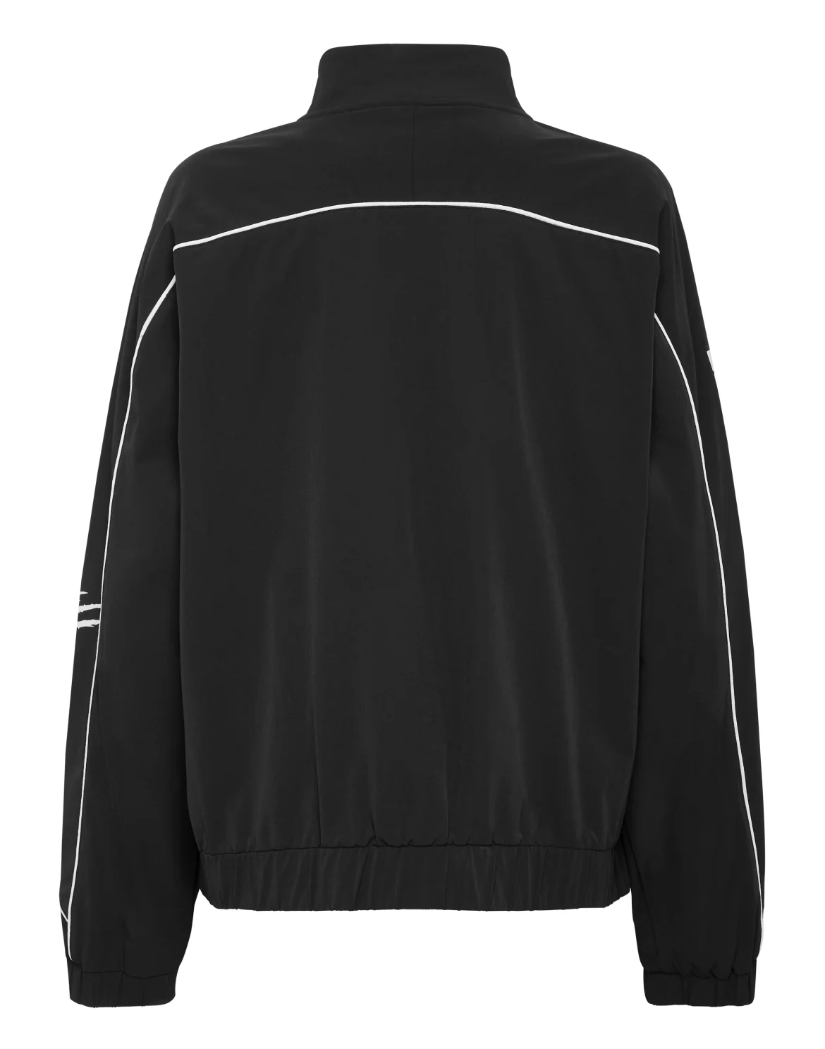 Nylon Piping Anorak LS Scratch, цвет: Черный