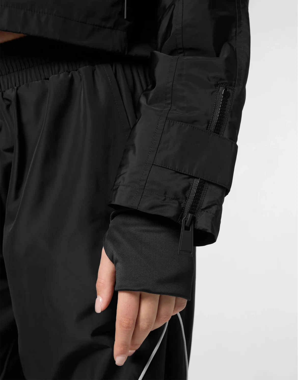 Hooded Active Jacket LS Scratch, цвет: Черный