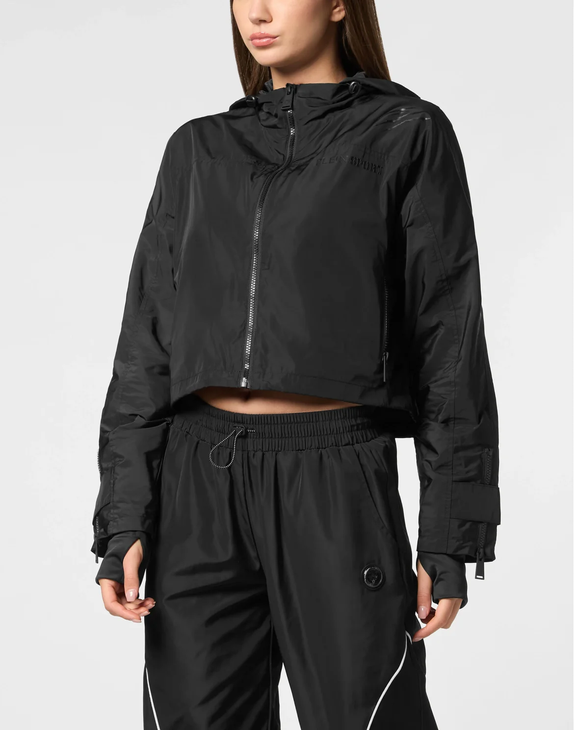 Hooded Active Jacket LS Scratch, цвет: Черный