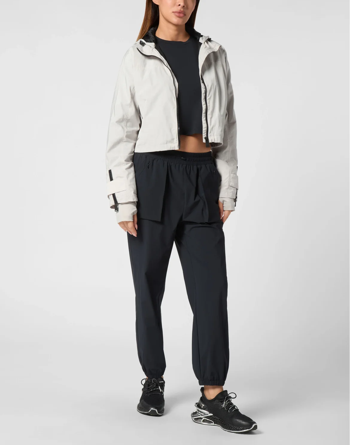 Hooded Active Jacket LS Scratch, цвет: Серый