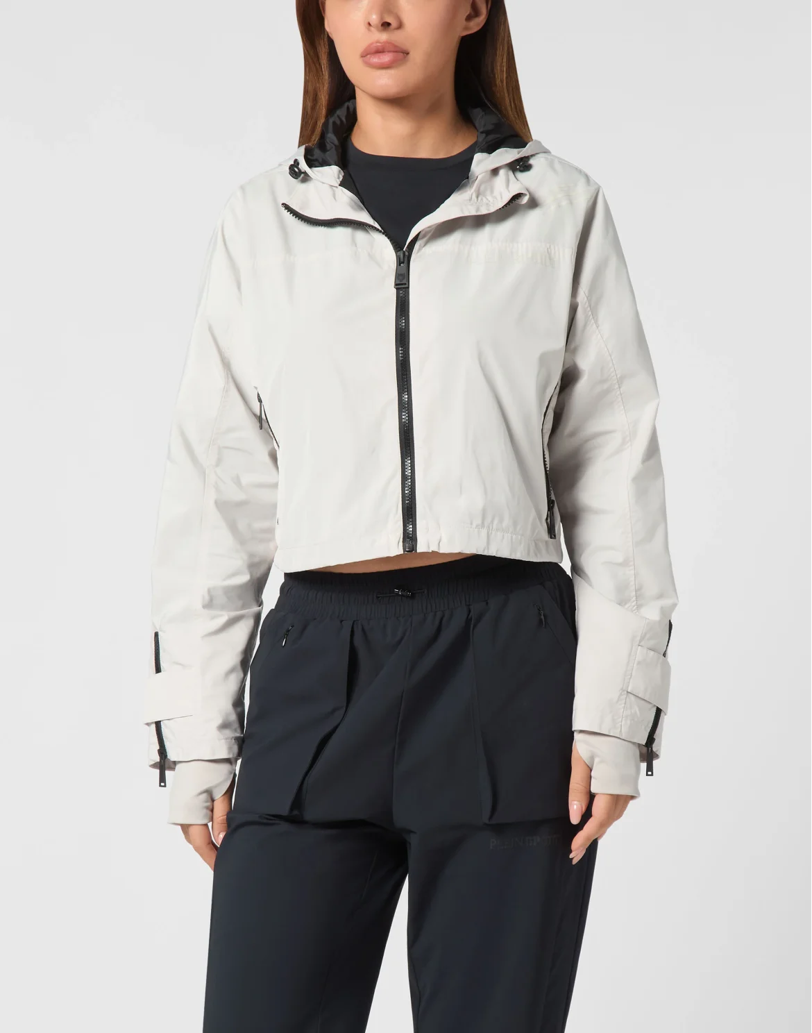 Hooded Active Jacket LS Scratch, цвет: Серый