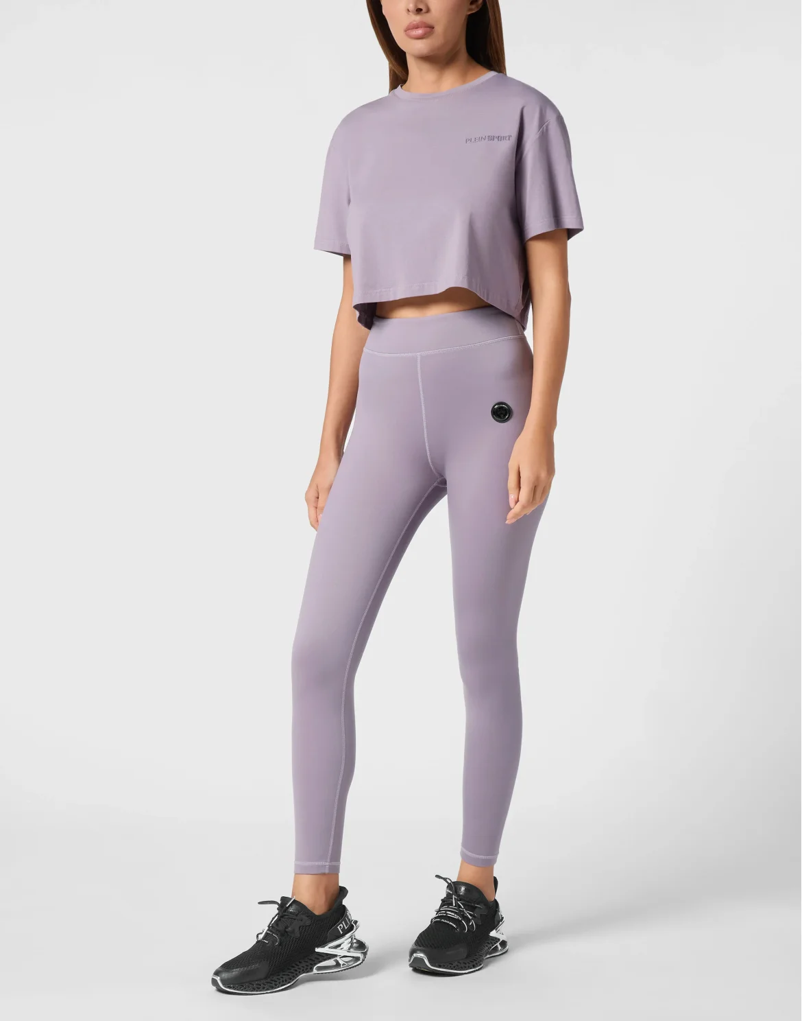 Push Up High Waisted Leggings Scratch, цвет: Сиреневый