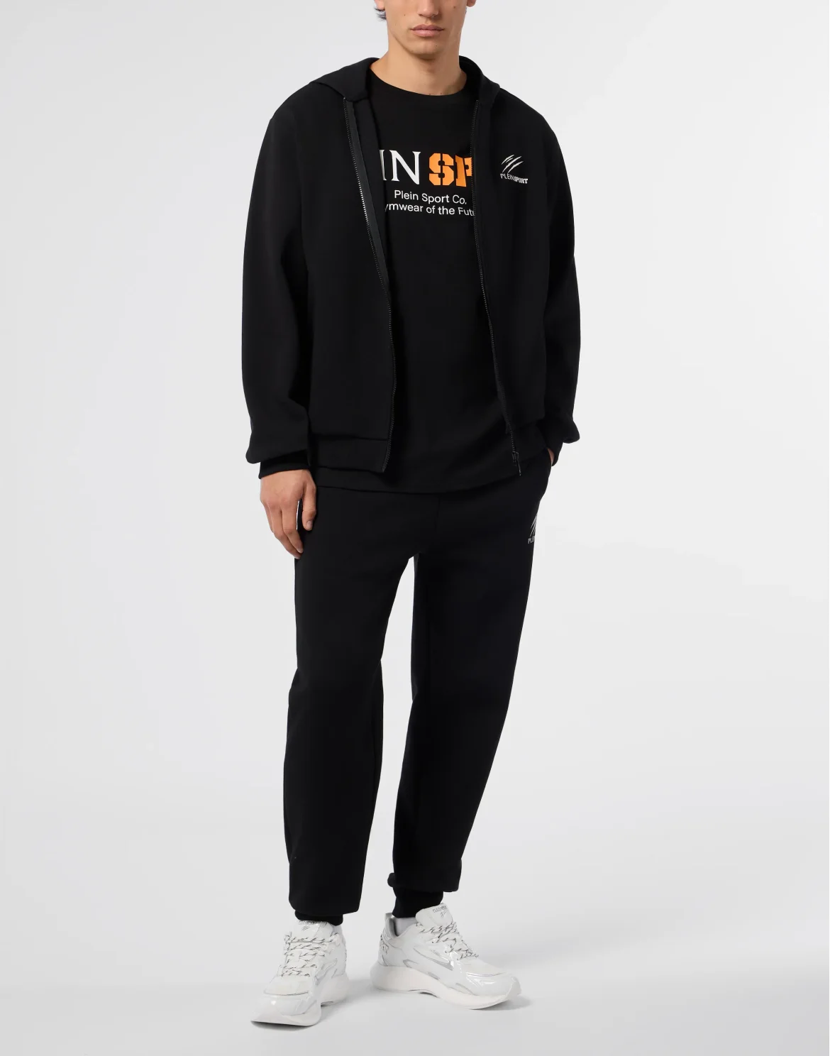 Pique Zip Hoodie Icon, цвет: Черный