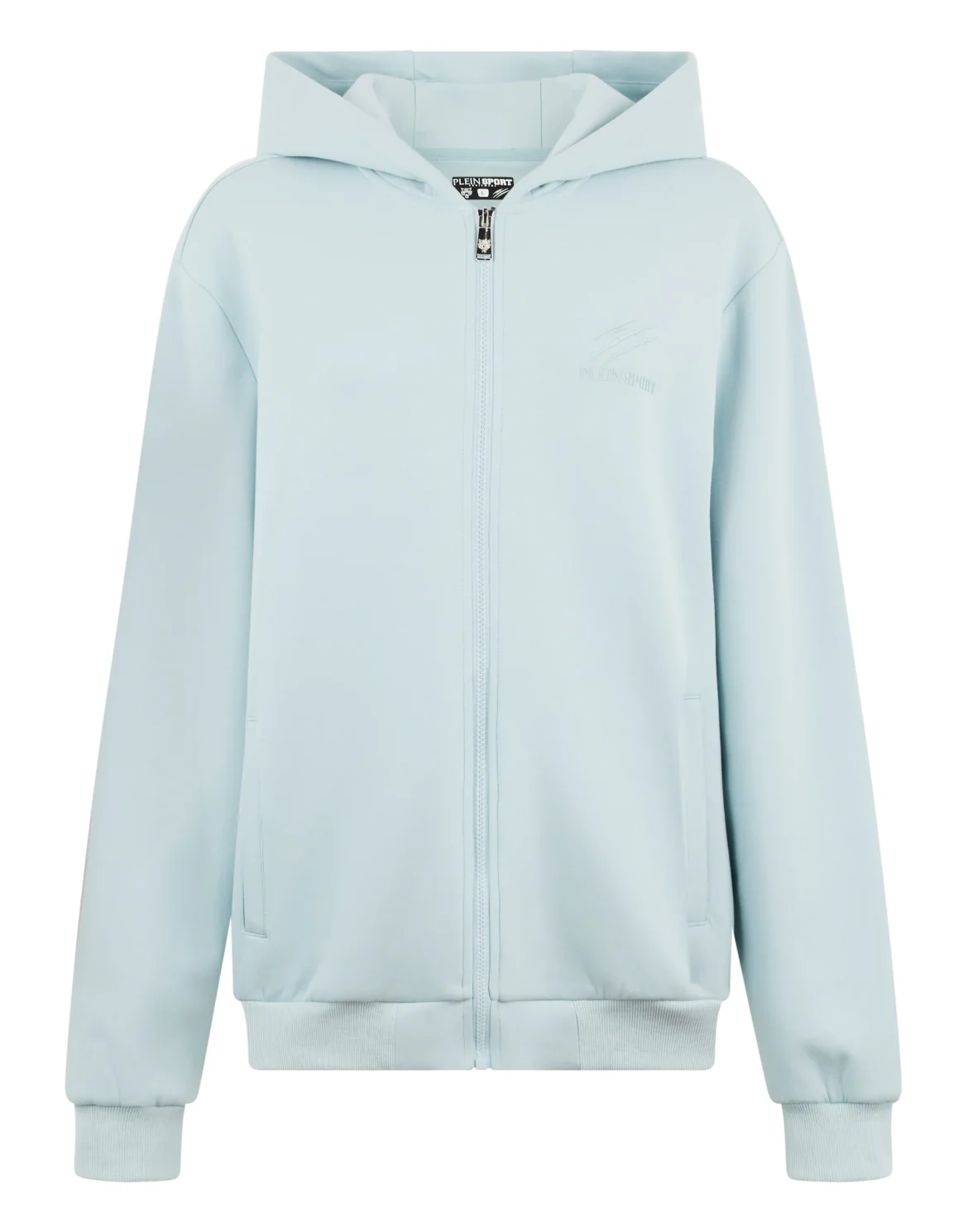 Pique Zip Hoodie Icon, цвет: Синий