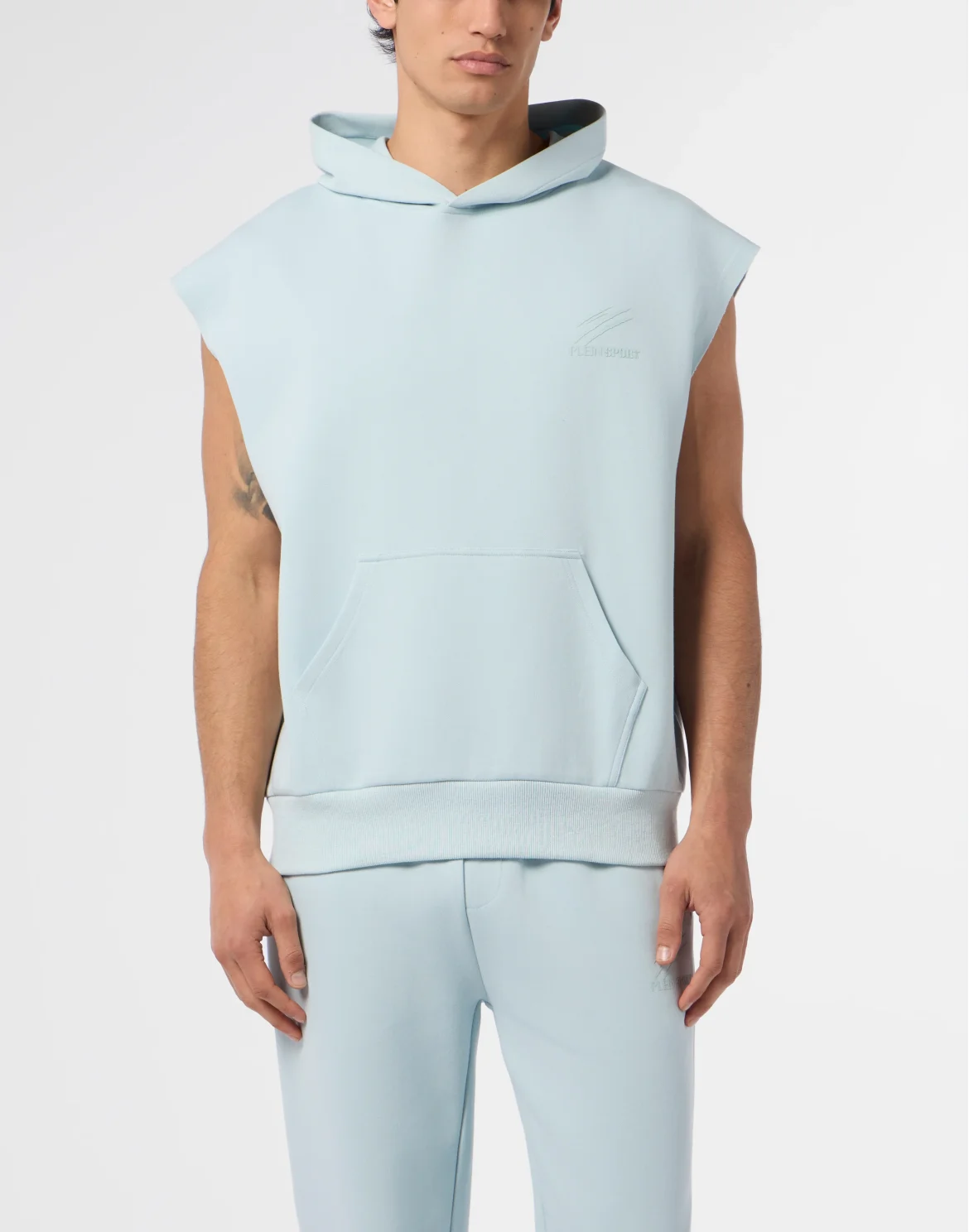 Pique Hoodie Vest Icon, цвет: Синий