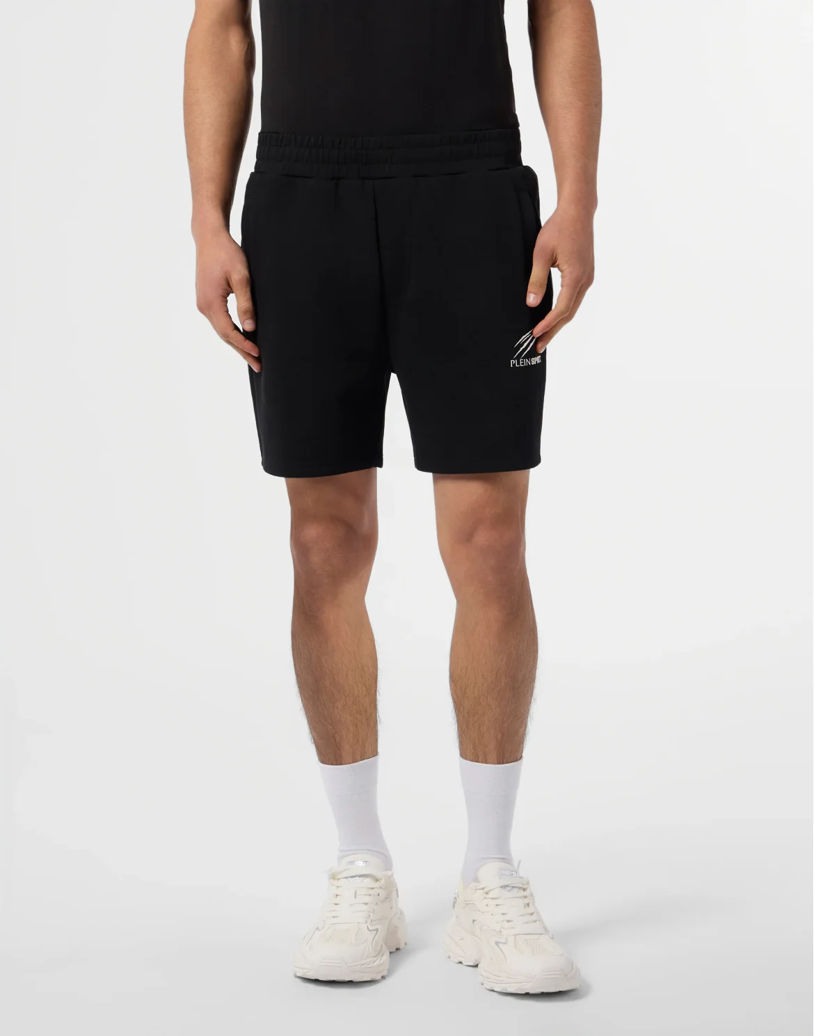 Pique Jogging Shorts Icon, цвет: Черный