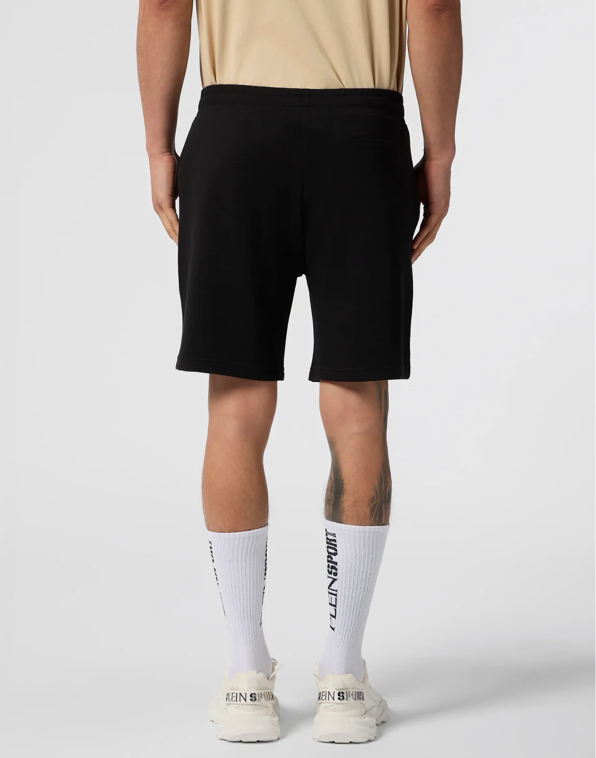 Fleece Shorts 3D Tiger, цвет: Черный