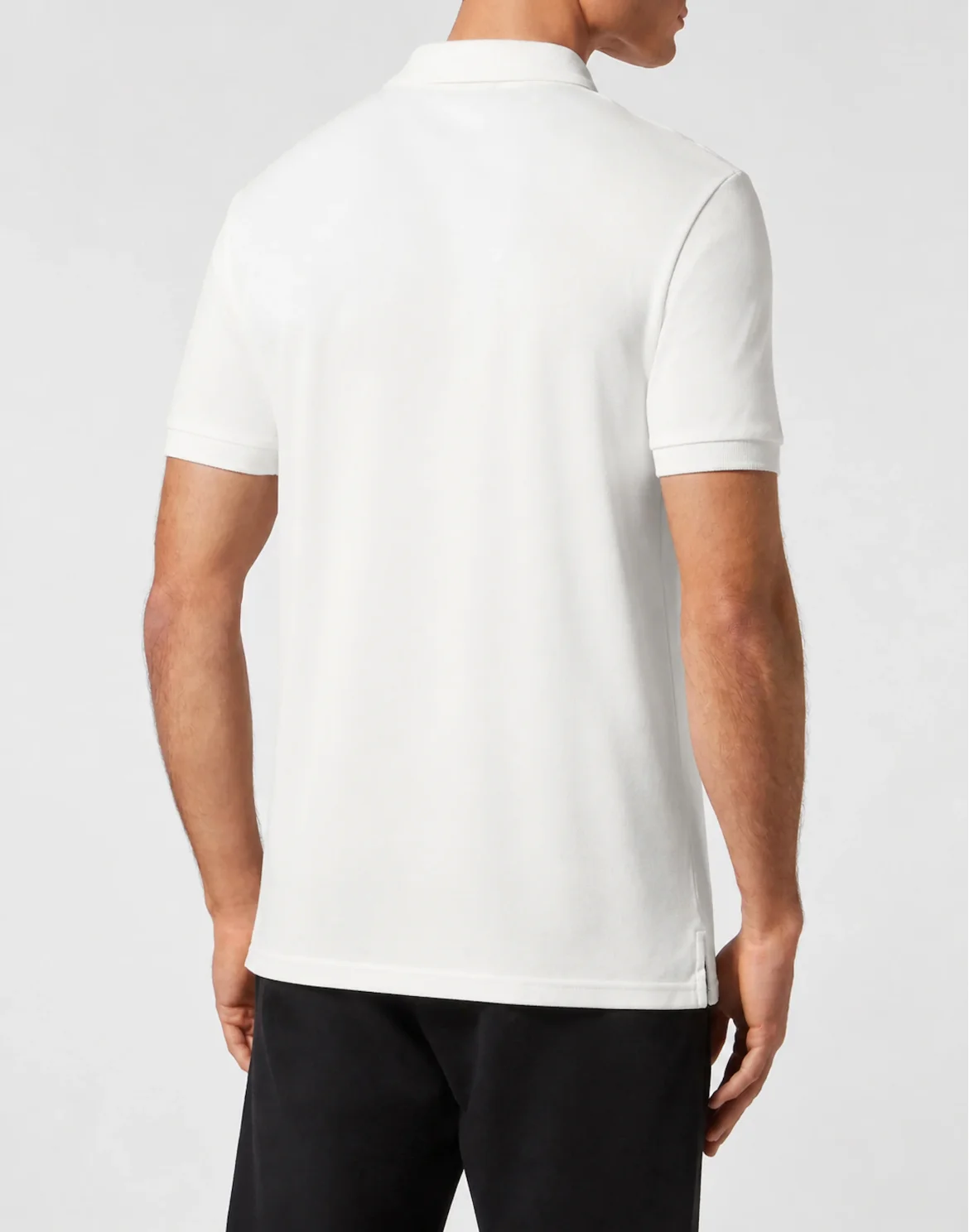 Dry-Fit Polo T-Shirt Plein Sport, цвет: Белый