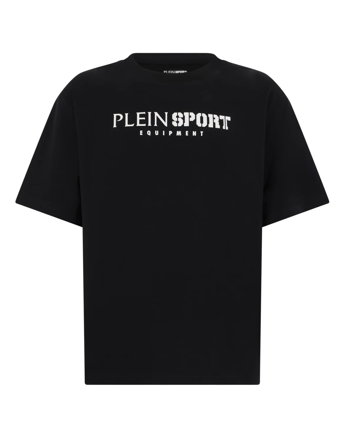 Round Neck T-Shirt Reflective Scratch, цвет: Черный