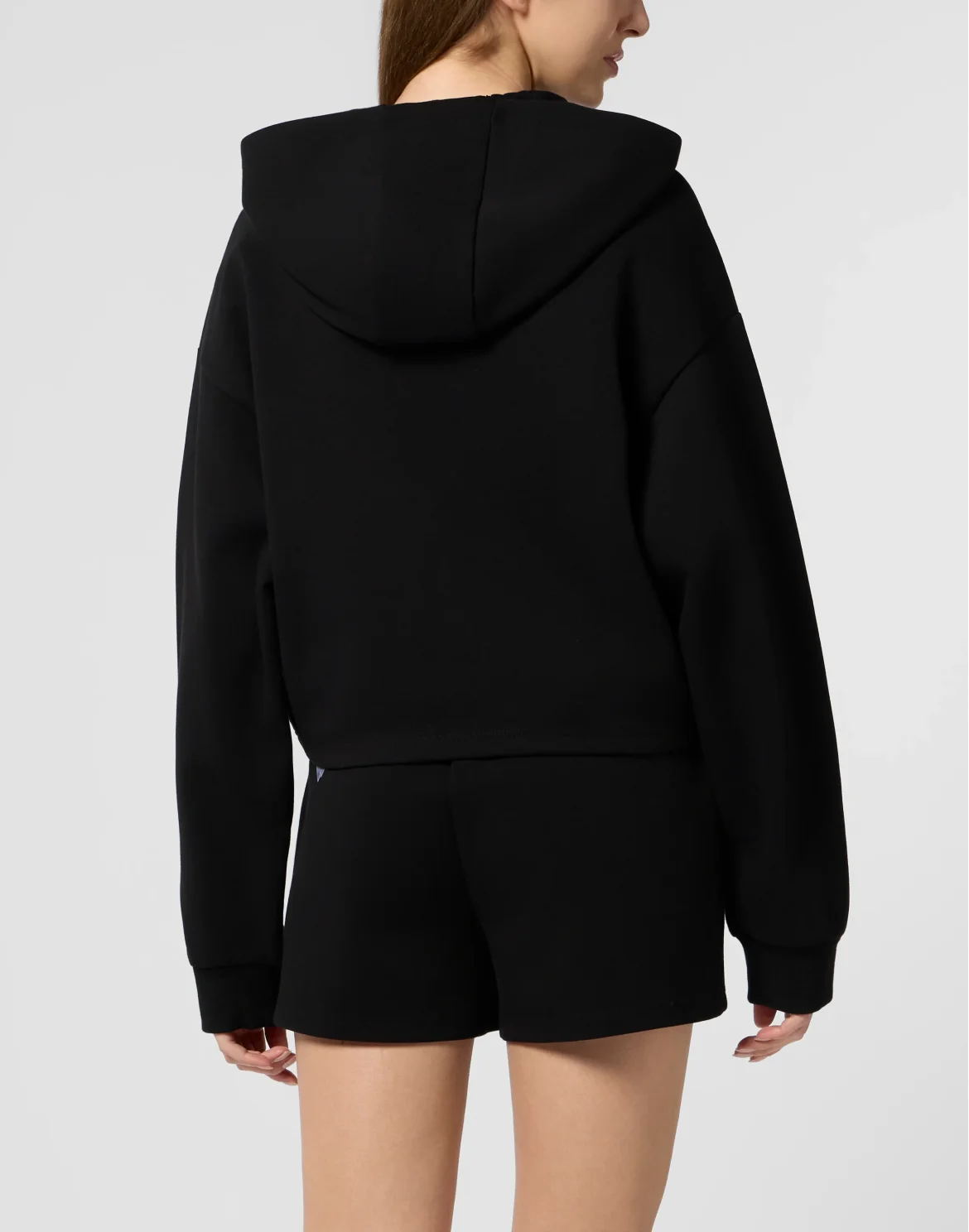 Zip Hoodie Icon Scratch, цвет: Черный
