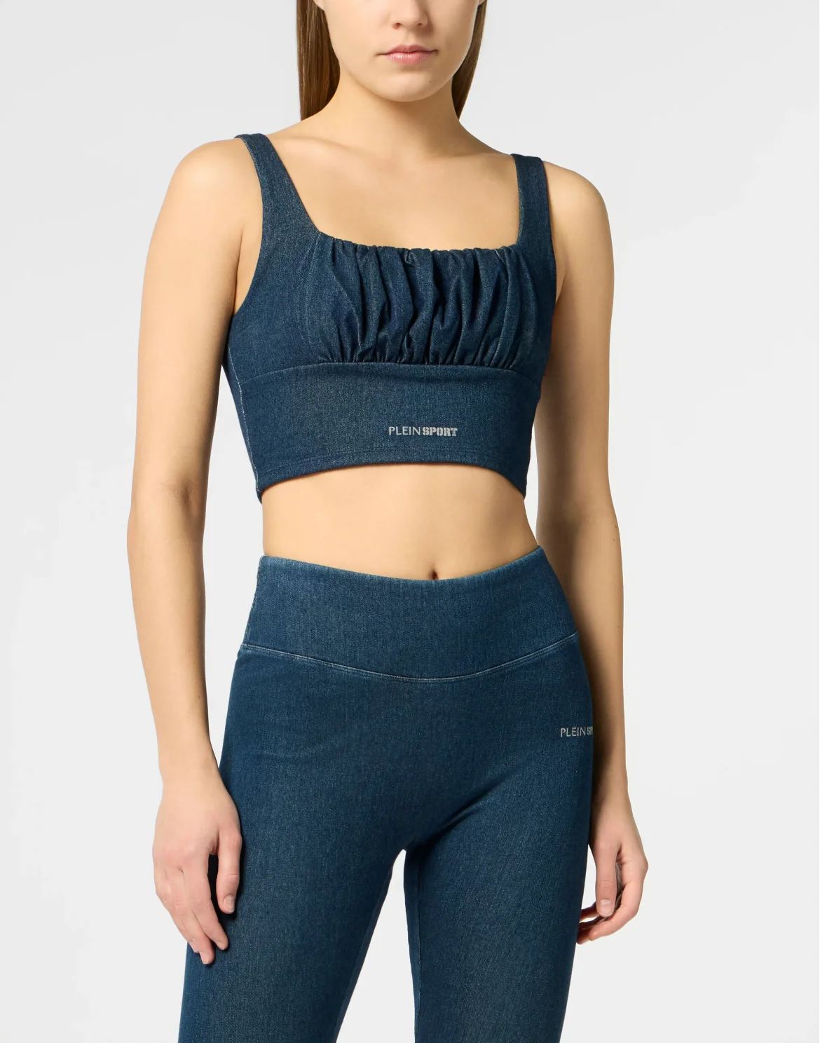 Top Denim Touch PS, цвет: Синий
