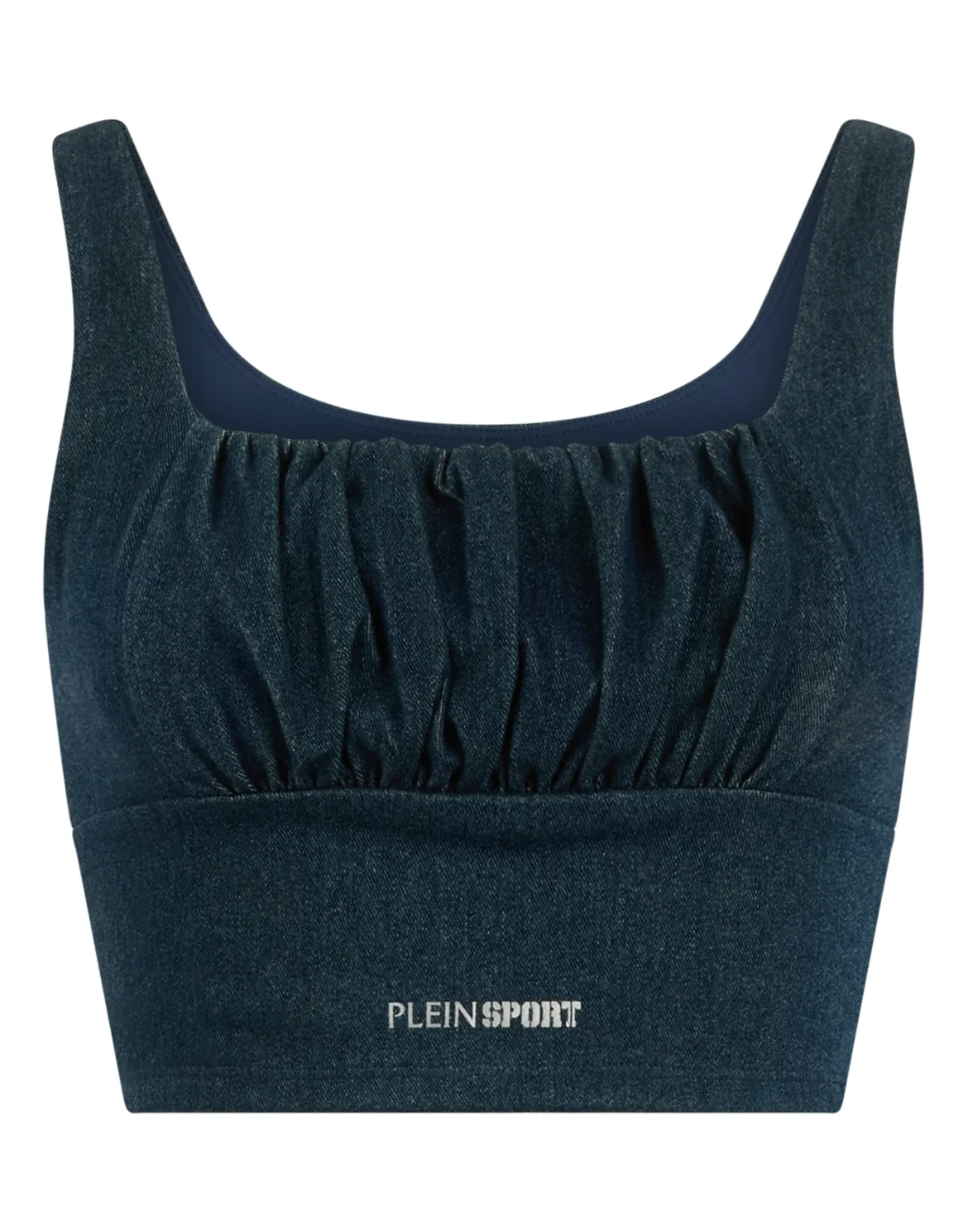 Top Denim Touch PS, цвет: Синий