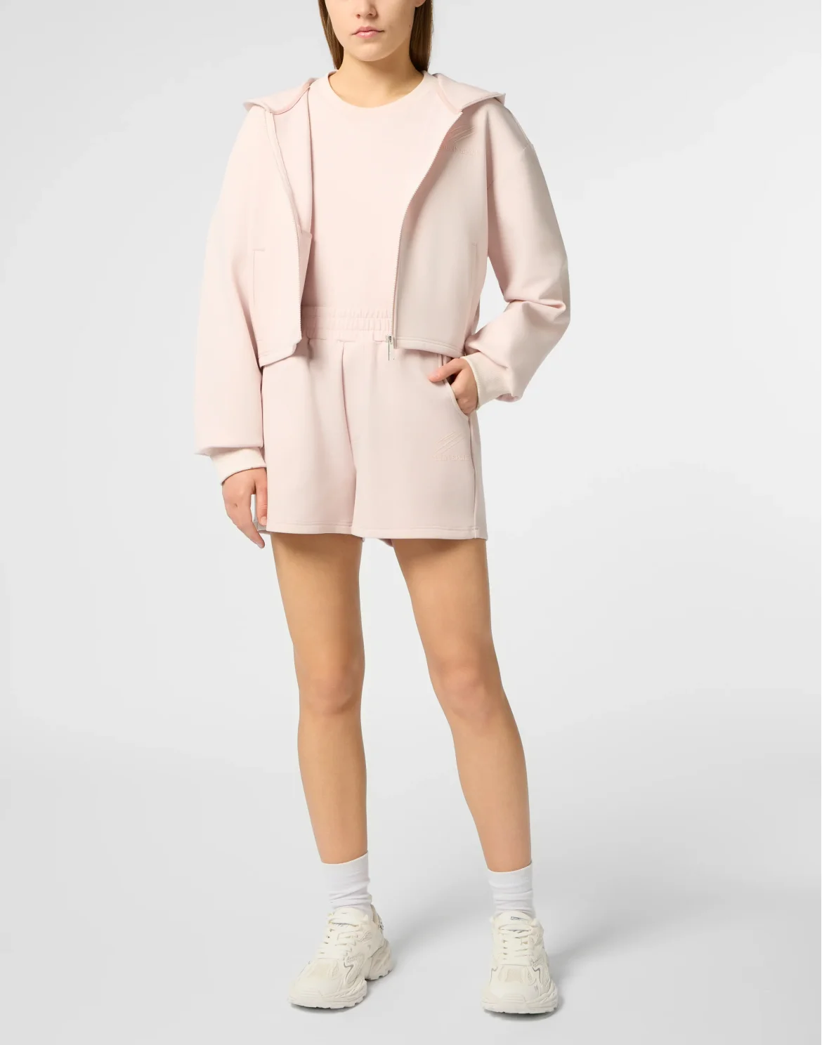 Loose Fit Shorts Icon Scratch, цвет: Розовый