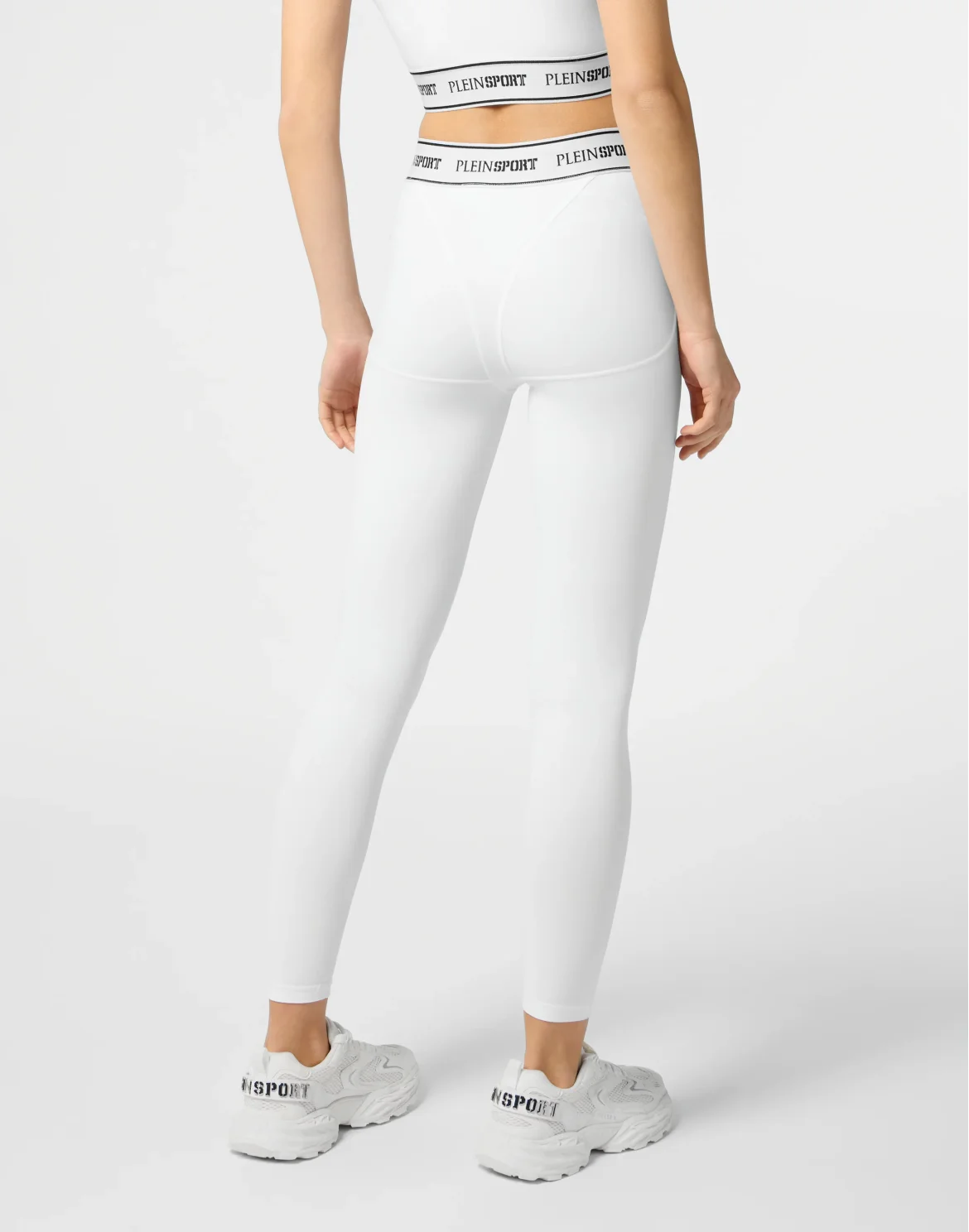 Fleece Jogging Leggings, цвет: Белый