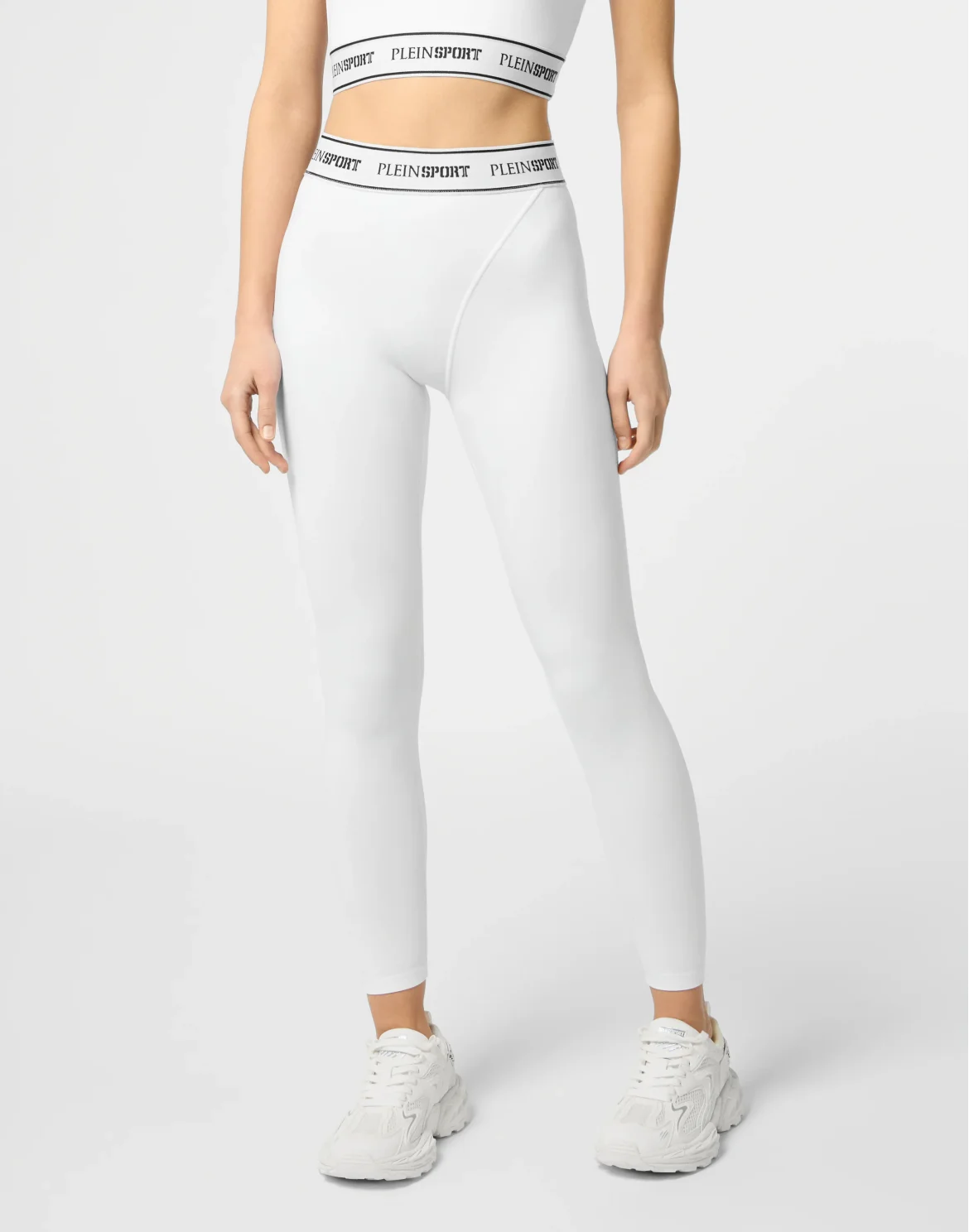 Fleece Jogging Leggings, цвет: Белый