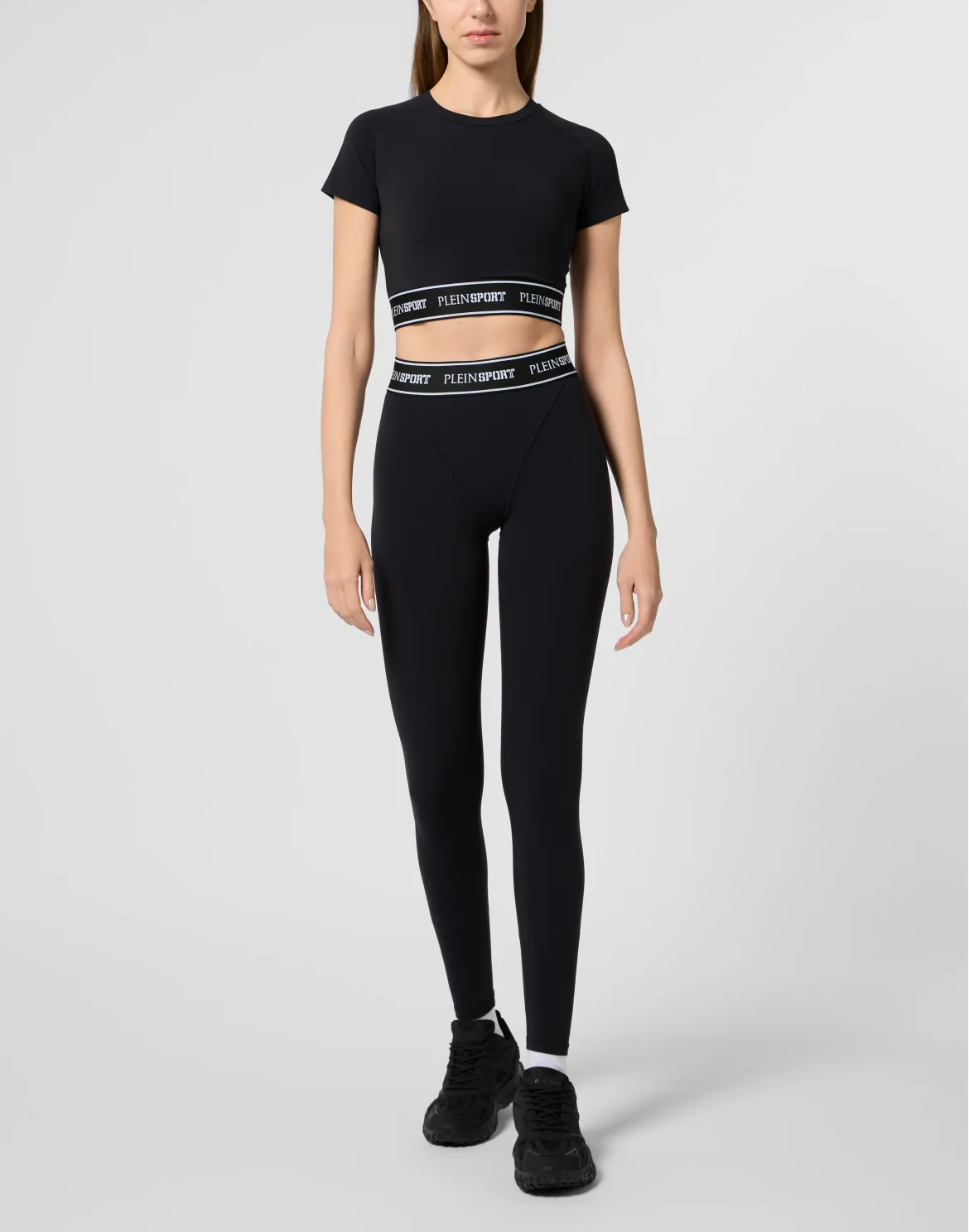 Fleece Jogging Leggings, цвет: Черный