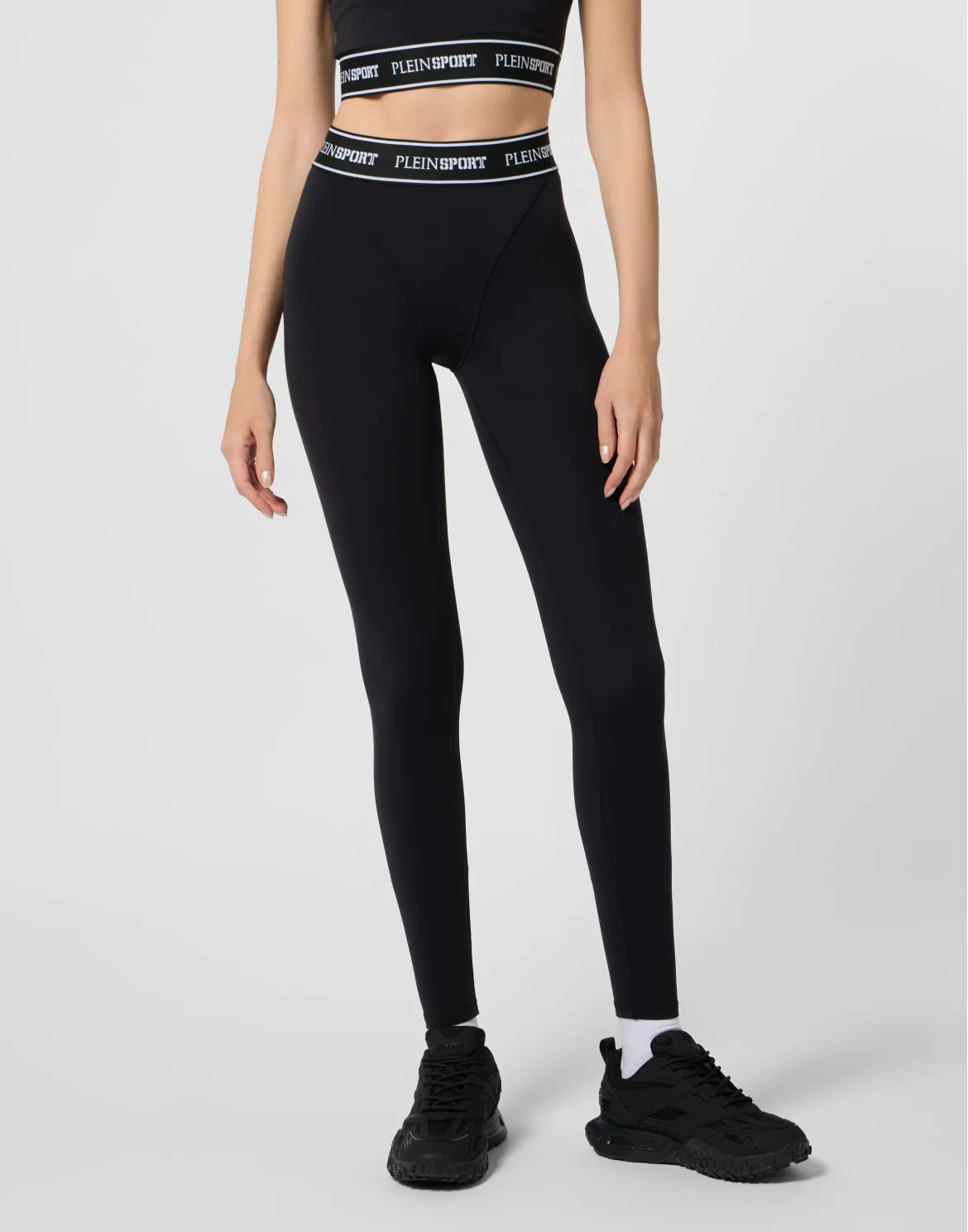 Fleece Jogging Leggings, цвет: Черный