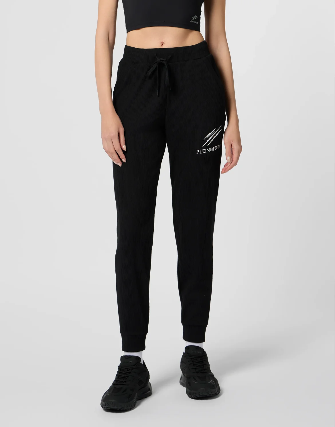 Ribbed Joggers Scratch, цвет: Черный