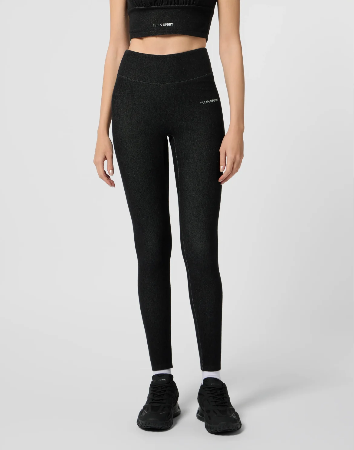 Leggings Denim Touch PS, цвет: Черный