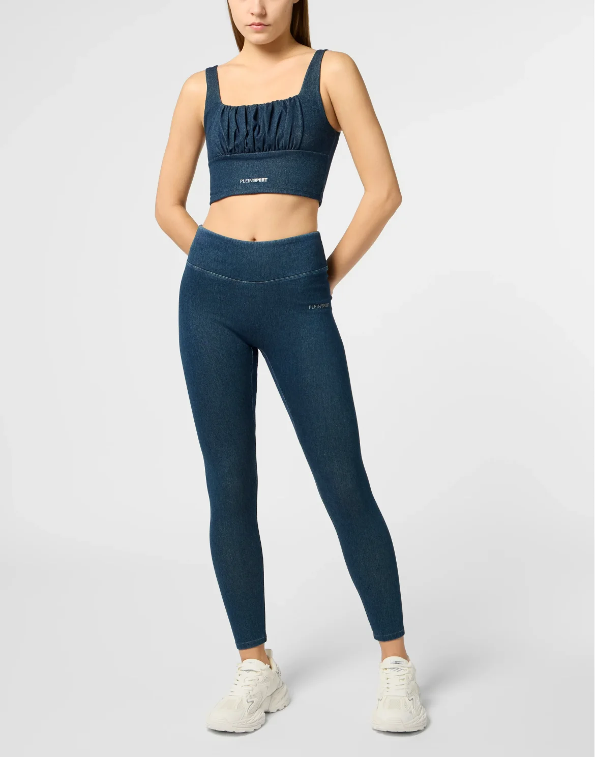 Leggings Denim Touch PS, цвет: Синий