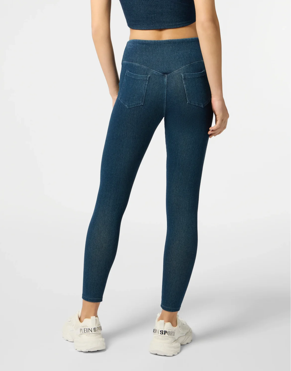 Leggings Denim Touch PS, цвет: Синий